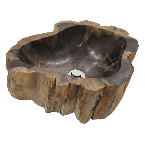 Countertop washbasin - WOODHEARTH - Alteret Cerámicas - stone / organic / rustic