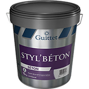 Decorative coating - STYL’BÉTON - GUITTET - indoor / for wall / acrylic resin-based