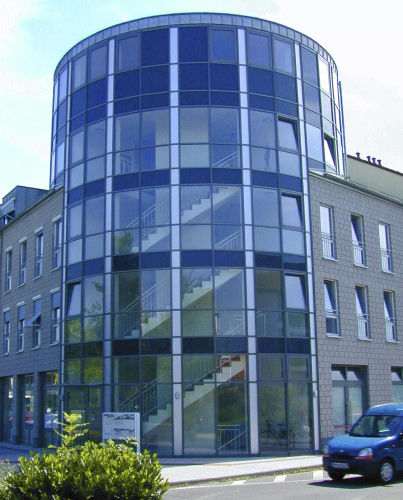 Aluminum profile - AT 500 F - AKOTHERM - for curtain wall / for mullions and transoms