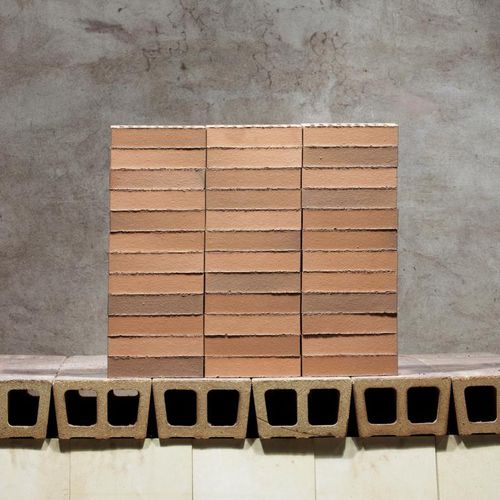 Facade cladding brick - SAHARA STP-4B - Janinhoff