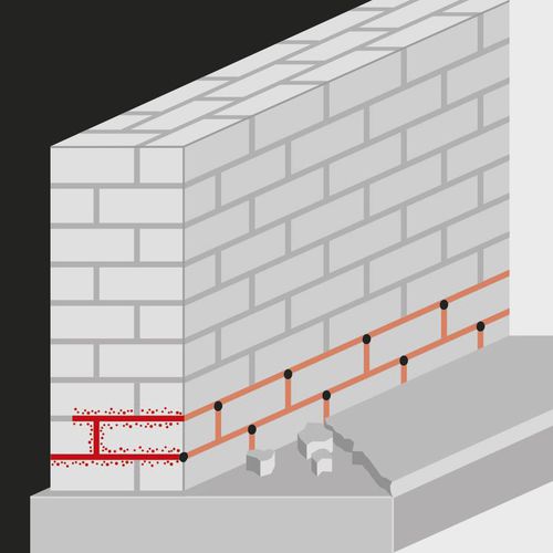 Resin grouting - WEBAC® 2130 - Webac - for masonry restoration