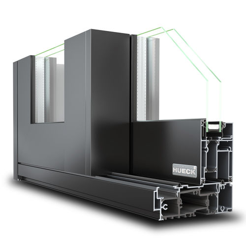 Aluminum sliding system - VOLATO M+ - Hueck System GmbH & Co. KG - door / window / glass door