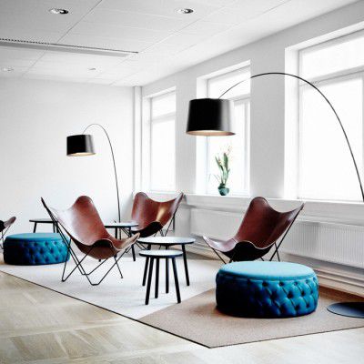 Contemporary coffee table - MONTMARTRE - mitab - metal / oak / beech