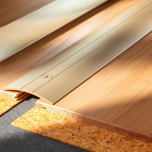 Anodized aluminum transition profile - S06 - SALAG - for tile / carpet