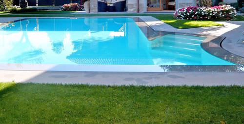 Outdoor swimming pool - EDILFARE PISCINE - in-ground / concrete