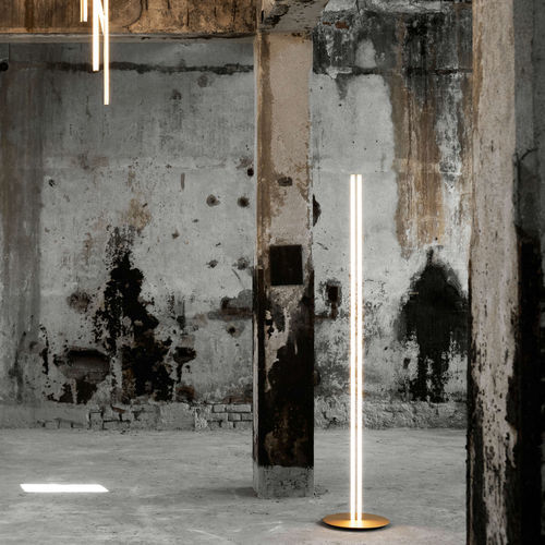 Silicone light column - COORDINATES - FLOS - contemporary / extruded aluminum / anodized aluminum