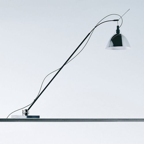 Desk lamp - MAX. KUGLER - INGO MAURER - aluminum / stainless steel / contemporary