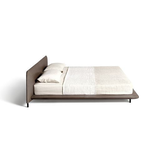 Double bed - Blendy - DePadova - contemporary / upholstered / with upholstered headboard