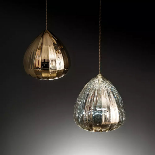 Pendant lamp - Lilium - ALBUM - borosilicate glass / contemporary / corded