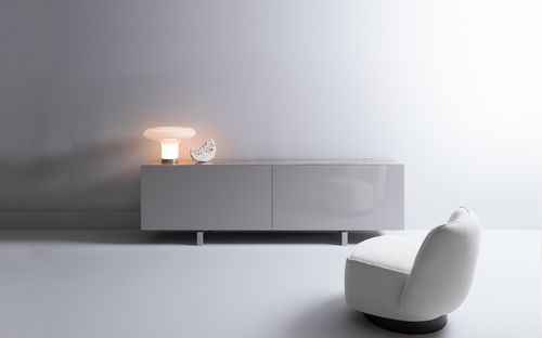 Not specified storage cabinet - Teatro - desiree divani - storage / matte lacquered wood / lacquered