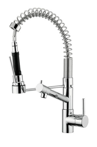 Countertop mixer tap - MASTER-S BABY BM3075 - BLANCO GmbH + Co KG - stainless steel / kitchen / 1-hole