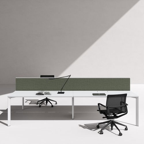 Workstation desk - FLIPPER BENCH - UNIFOR - free-standing / 2-4 person / contemporary