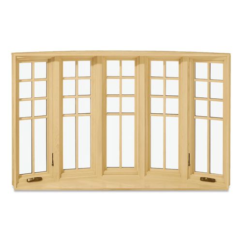 Wooden window - MARVIN - aluminum / casement / double-glazed