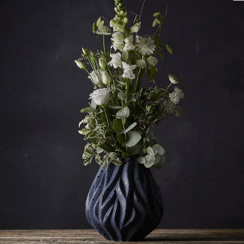 Contemporary vase - FLAME  - Morsø Jernstøberi A/S - porcelain