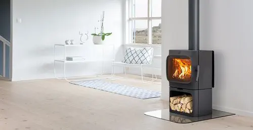 Wood heating stove - F 305 SERIES - Jøtul - 7.5 kW / contemporary / cast  iron