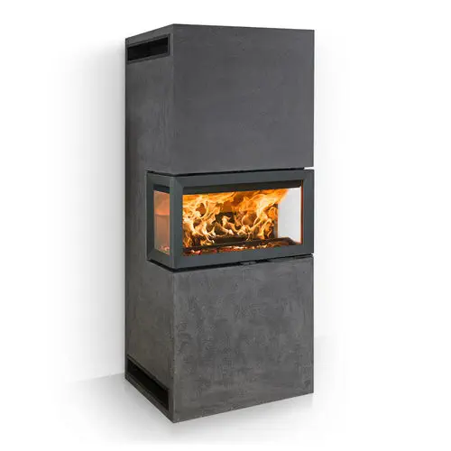 3-sided fireplace insert - FS 620 - Jøtul - wood-burning