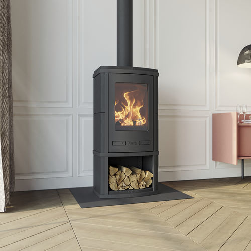 Wood heating stove - TORUS DEPOT - Altech - 0 - 5 kW / 8 kW / floor-mounted
