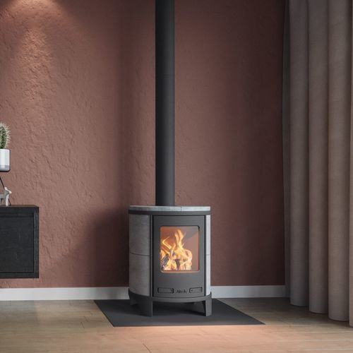 Wood heating stove - ECOSY - Altech - 4 kW / 11 kW / with legs