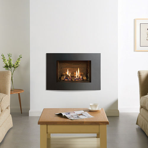 Gas fireplace insert RIVA2 500 VERVE XS STOVAX & GAZCO contemporary / remotecontrolled