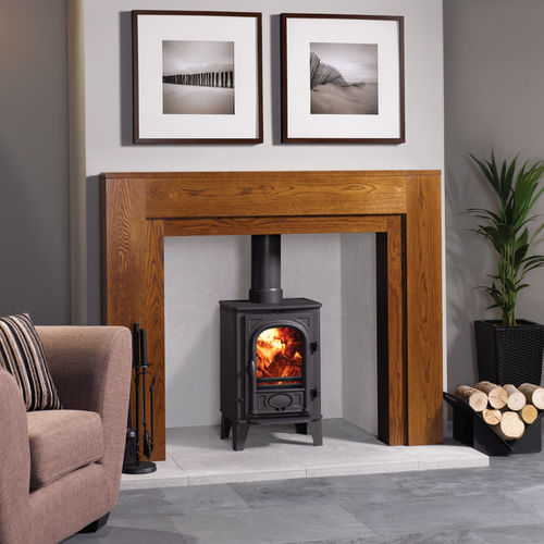 Wood heating stove - Stockton 4 - STOVAX & GAZCO - 0 - 5 kW / 5 kW...10 kW / multi-fuel