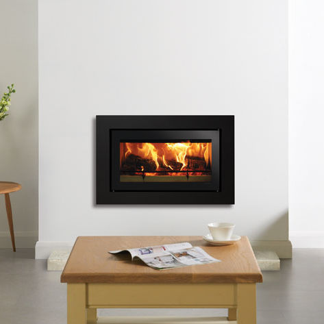 Wood-burning fireplace insert - Studio Steel XS - STOVAX & GAZCO ...