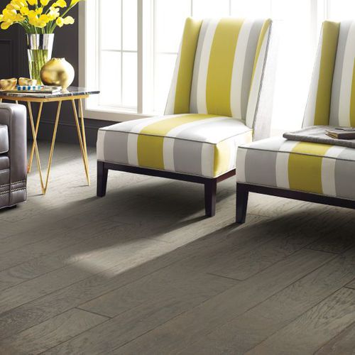 Engineered parquet floor - EPIC PLUS : GRANT GROVE 5 - Shaw floors - hickory / matte / glued