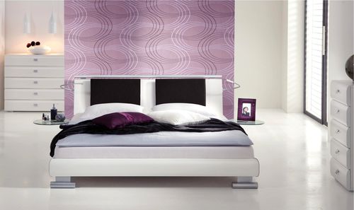 Double bed - NOBLE TUBO - Hasena AG - contemporary / metal