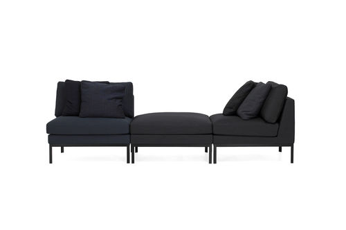 Modular sofa - JOIN - Ire Möbel AB - contemporary / fabric / black