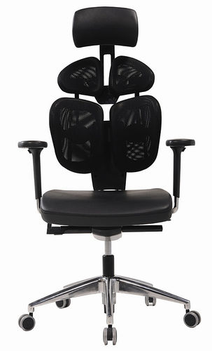 Contemporary executive chair - BANZAI: 2455 - Mayer Sitzmöbel GmbH & Co. KG - with headrest / ergonomic / adjustable-height
