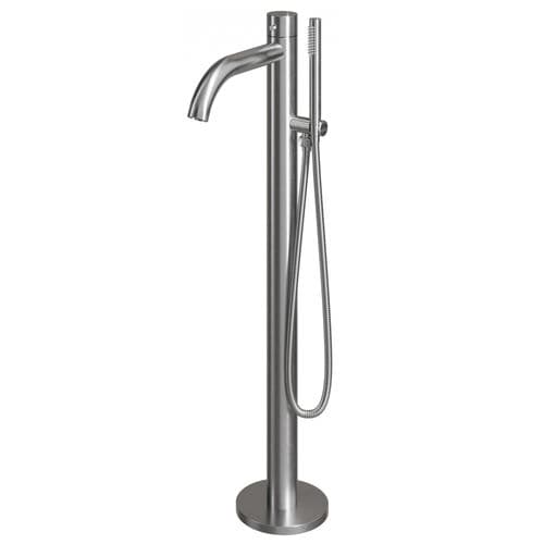 Bathtub mixer tap CR10 nivito countertop / stainless steel / bathroom