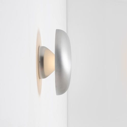 Minimal wall light - KNOP - Artemide - outdoor / metal / geometric