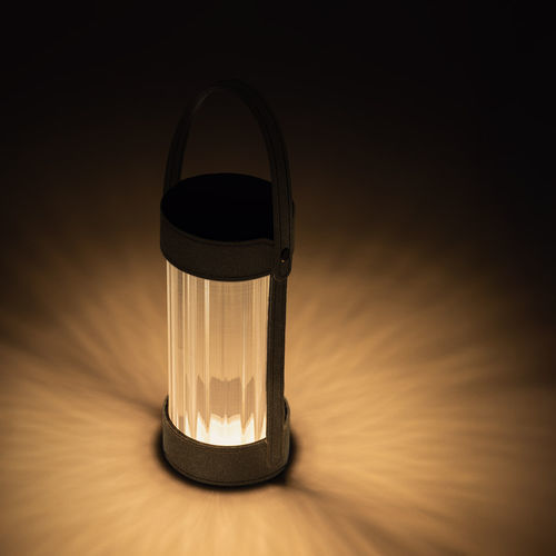 Design lantern - LAYA - Artemide - glass / blown glass / fabric