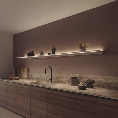 Wall-mounted shelf - 720801 - NOVY N.V. - contemporary / steel / custom