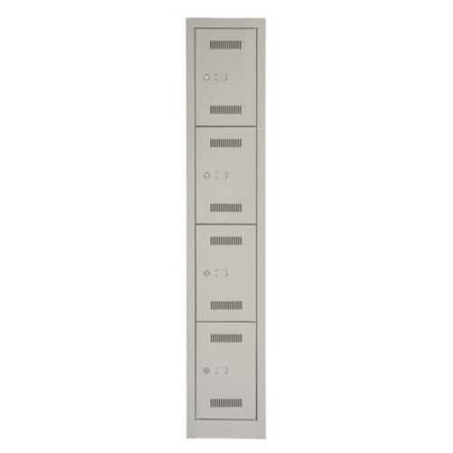 Metal locker - MONOBLOC - BISLEY - for office / secure