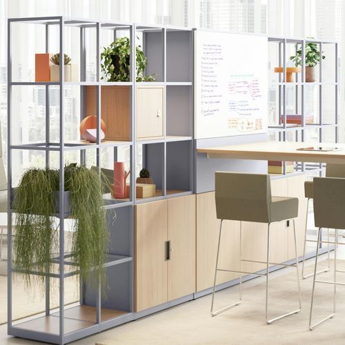 Floor storage cabinet - BE - BISLEY - contemporary / commercial / for office