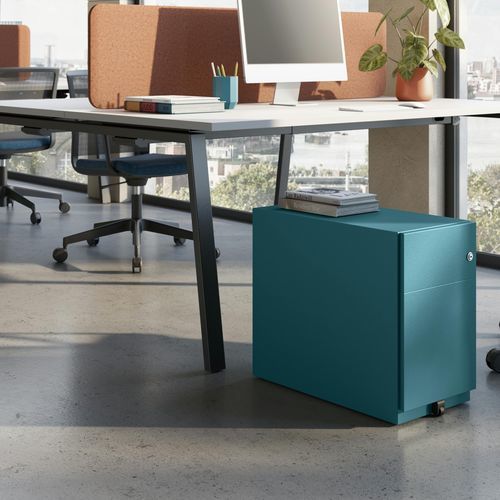 Steel office unit - NOTE - BISLEY - 2-drawer / 3-drawer / mobile
