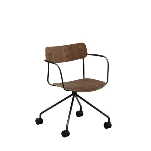 Contemporary chair - ELLA  - Martela - indoor / plastic / laminate