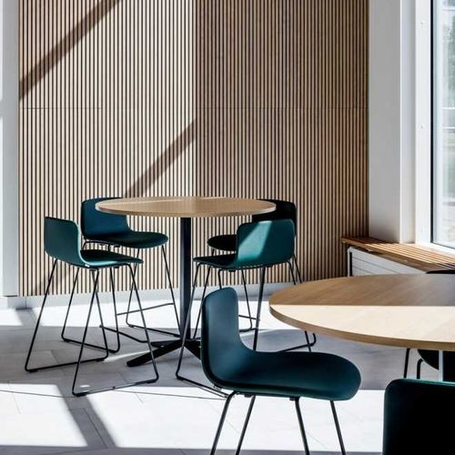 Contemporary table - ALKU - Martela - oak / ash / laminate