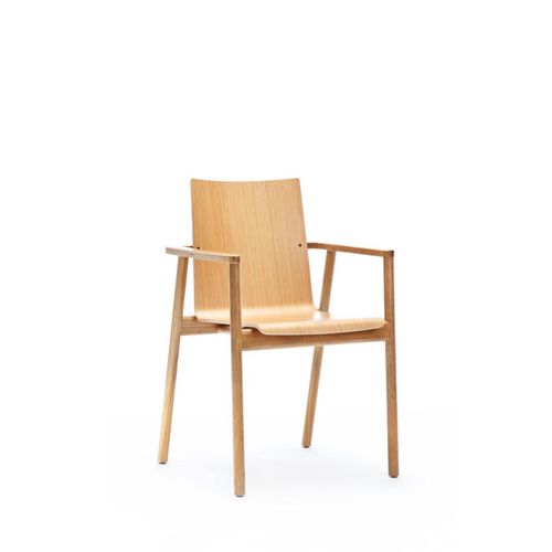 Scandinavian design chair - Plus+ - Martela - indoor / oak / birch