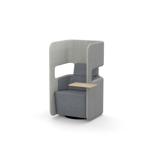 Modern chair - PODSEAT  - Martela - indoor / fabric / metal base