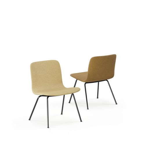 Contemporary chair - SOLA  - Martela - indoor / fabric / metal base