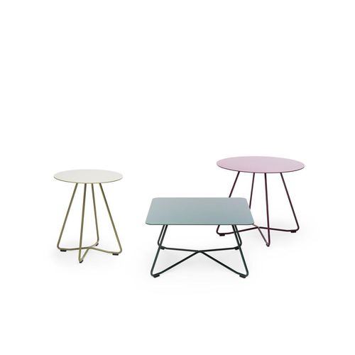 Contemporary coffee table - SCOOP - Martela - ash / oak / laminate
