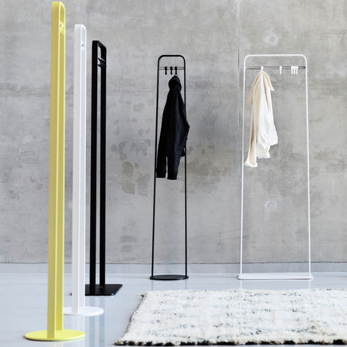 Floor coat rack KAARI Martela contemporary / steel / black