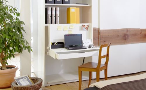 Free-standing desk - EASYLIFE OFFICE - Rüttimann AG - contemporary / straight / white