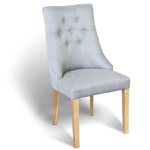 Traditional chair - CAMILLA - Ecomatrix SRL - indoor / fabric / oak