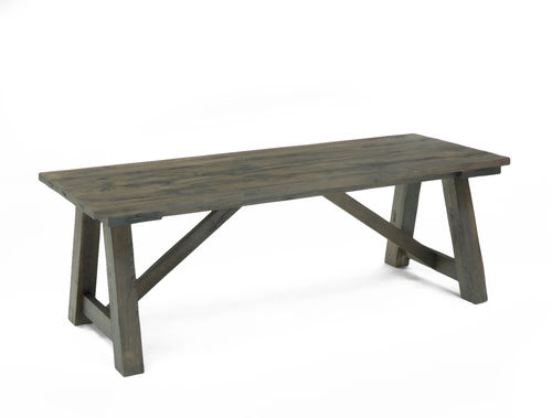 Traditional table - PORTO - Ecomatrix SRL - oak / pine / oak base