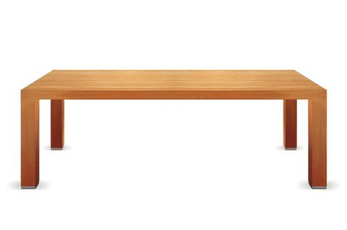 Contemporary dining table - CAMPUS XXL - Schulte Design GmbH - oak / walnut / beech