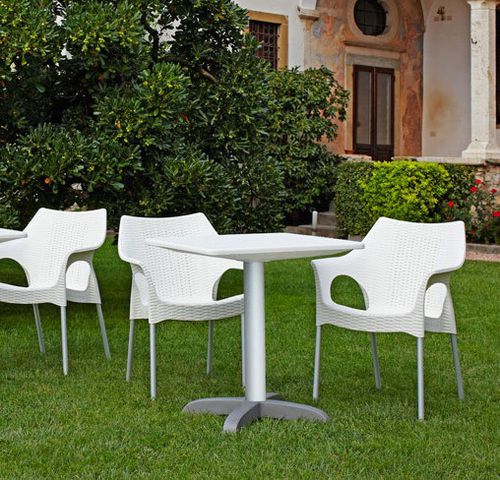 Aluminum table base - Dodo - SCAB GIARDINO SPA - technopolymer / contemporary / for high bar tables