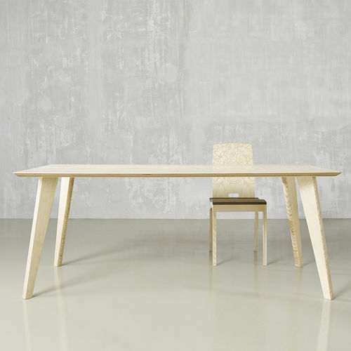 Design dining table - FINN  - sixay furniture - cherrywood / oak / walnut