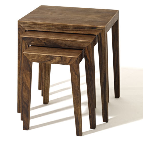 Scandinavian design nesting tables THEO sixay furniture oak